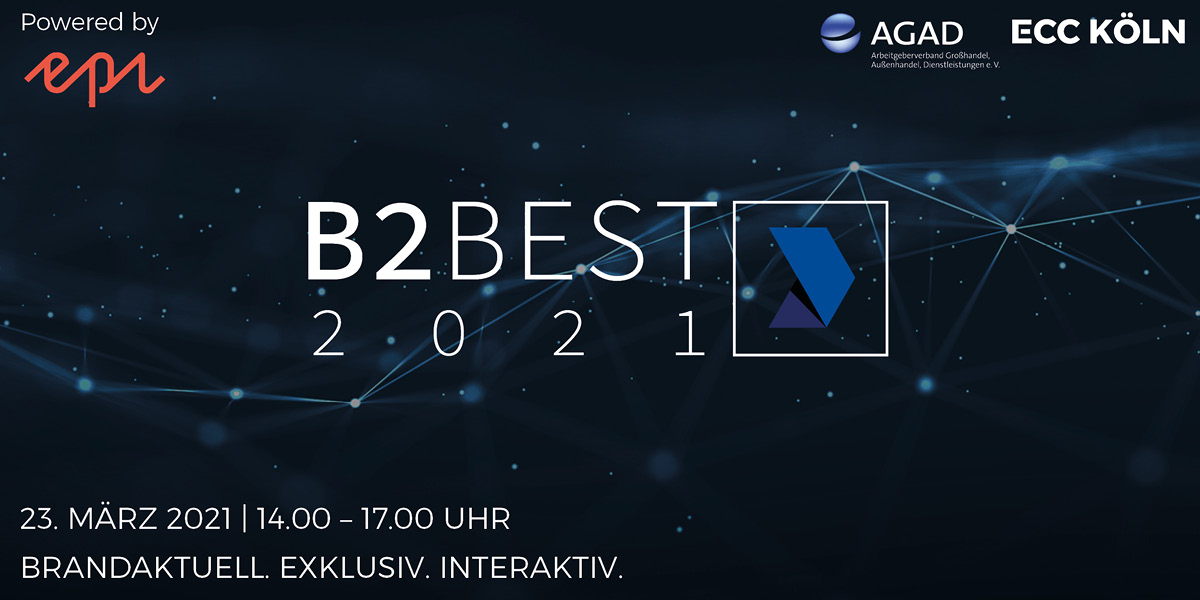 Wucato als Speaker beim B2Best Digital 2021 - das (digitale) Eventformat für den Großhandel und B2B-Vertrieb