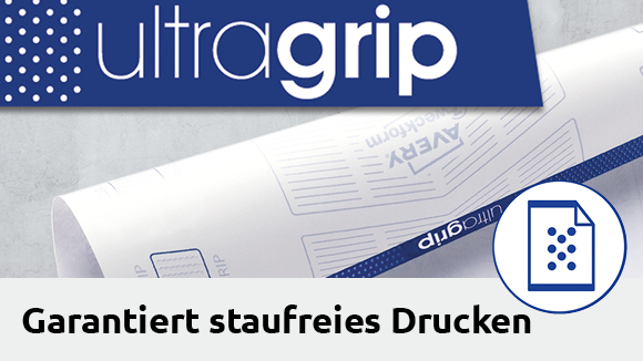 Ultragrip - Präziser Druckereinzug und garantiert staufrei dank innovativer ultragrip Technologie. 