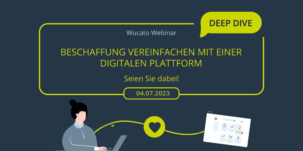 Das Wucato Deep Dive Webinar für Bestandskunden findet am 04. Juli 2023 statt. Jetzt anmelden!