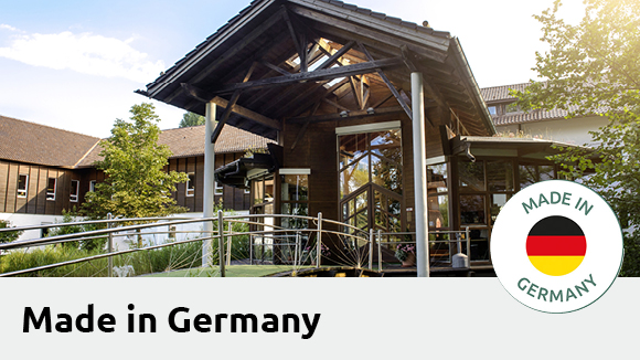 Made in Germany  - The main part of our products is manufactured in Bavaria. 