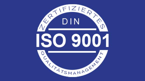 Din EN ISO 9001  - Packaging development, sample/small series production, sales of packaging, warehouse logistics/kanban services 