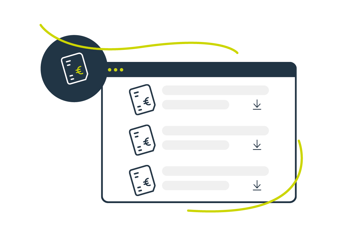 Consolidated, transparent invoice management