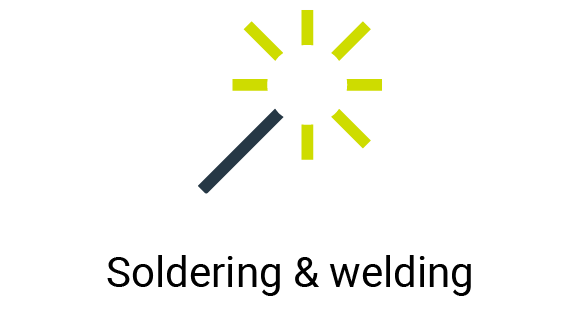 Autogenous, electric welding and soldering technology and much more is available in the soldering & welding category