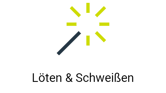 Autogen-, E-Schweiß- und Löttechnik sowie vieles mehr gibt es in der Kategorie Löten & Schweißen 